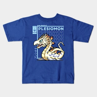 digimon vb plesiomon Kids T-Shirt